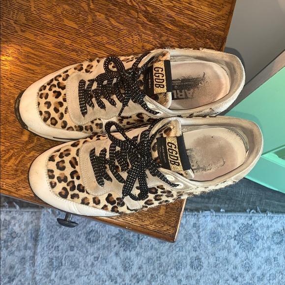 Golden Goose Starland Joggers in Leopard ASO Taylor Swift - Women’s size 37 (7) - Picture 3 of 16